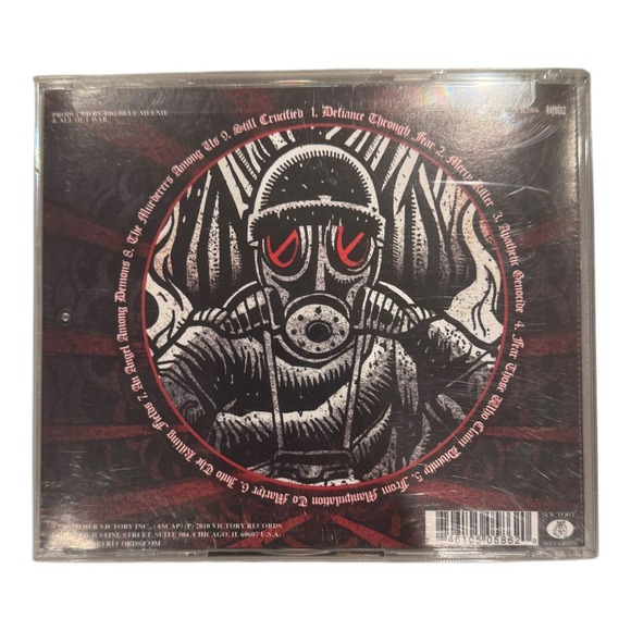 All Out War Into The Killing Fields Victory Records CD Metalcore - Picture 3 of 4